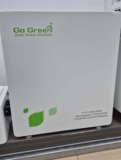 باتری لیتیوم GO GREEN برند 5 کیلو وات
