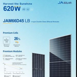 پنل خورشیدی 620 وات JA