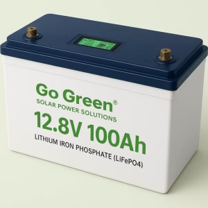 باتری 12.8 ولت 100 آمپر برندgogreen